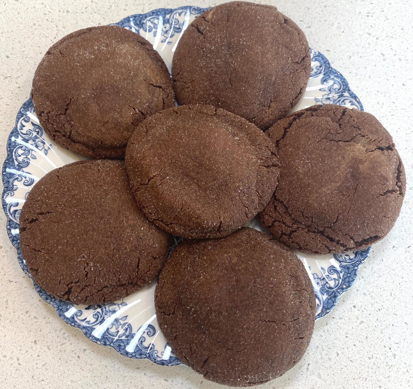 Fresh Baked Homestyle Chocolate Rolo Cookies: Package of 10