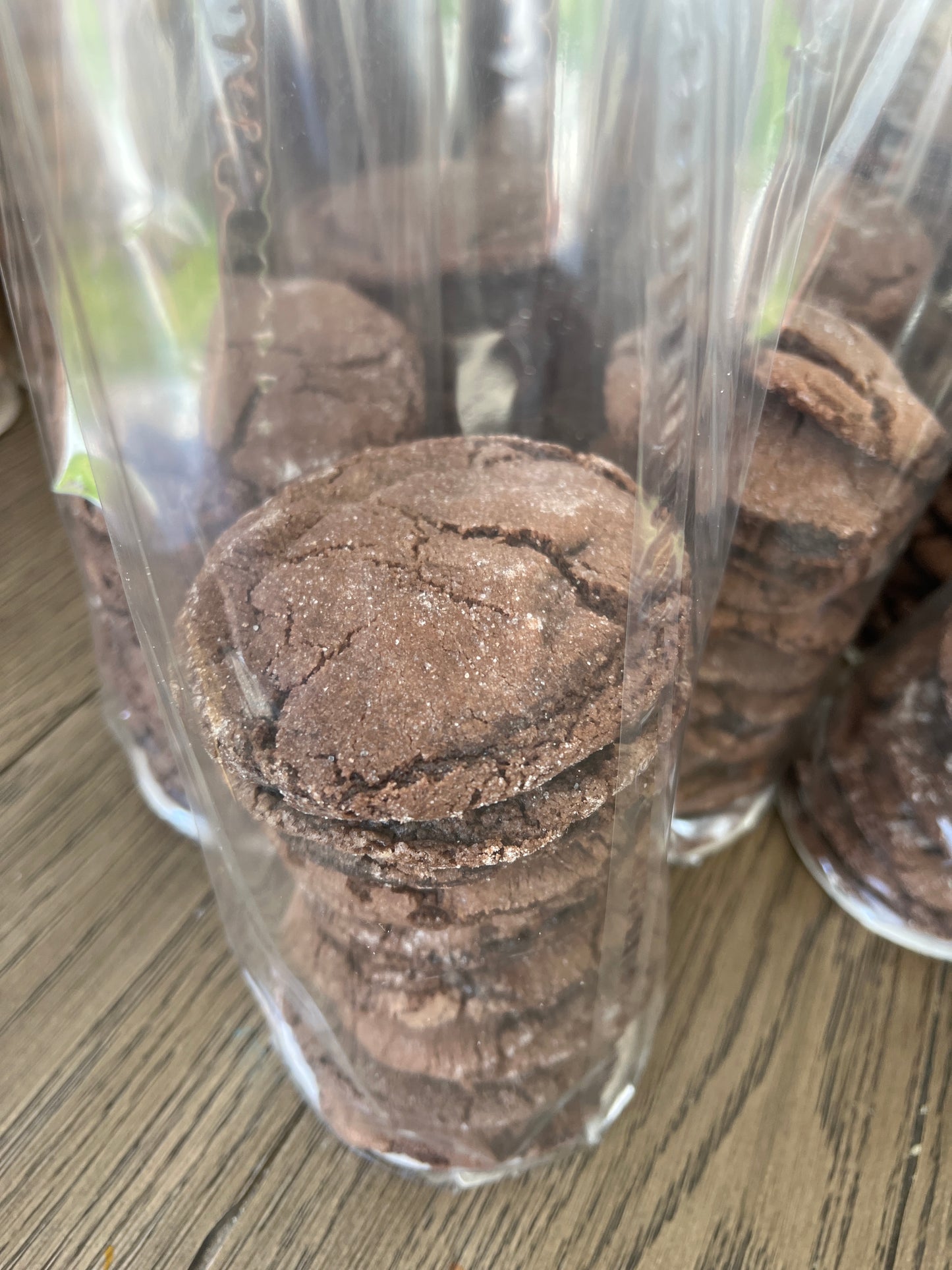 Fresh Baked Homestyle Chocolate Rolo Cookies: Package of 10