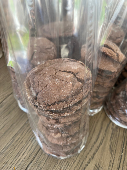 Fresh Baked Homestyle Chocolate Rolo Cookies: Package of 5