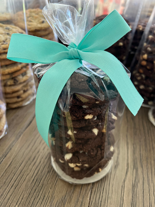 Fresh Baked Homestyle Chocolate Inside-Out Cookies: Package of 10